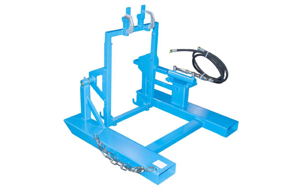 Produktbild Bauer Mülltonnen-Kipper MK-H 120 lackiert lichtblau