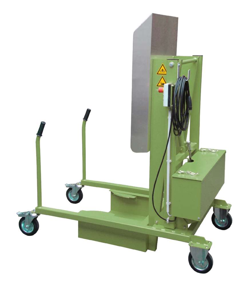 Produktbild Bauer Mülltonnen-Kippstation MKS-230V lackiert resedagrün