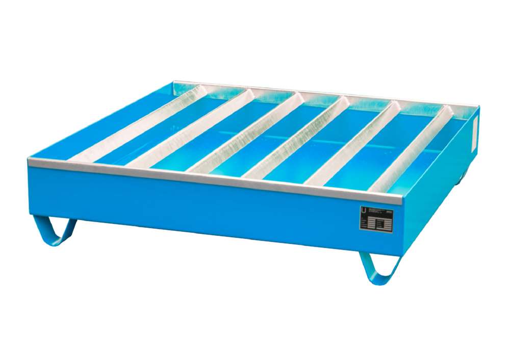 Produktbild Bauer Profilwanne PW 200 4 1200 x 285 x 1200 mm lackiert lichtblau bild 1