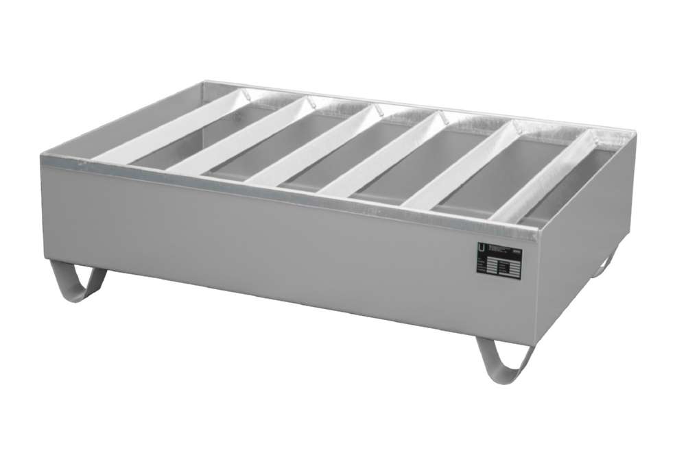 Produktbild Bauer Profilwanne PW 200 2 1200 x 360 x 800 mm lackiert mausgrau