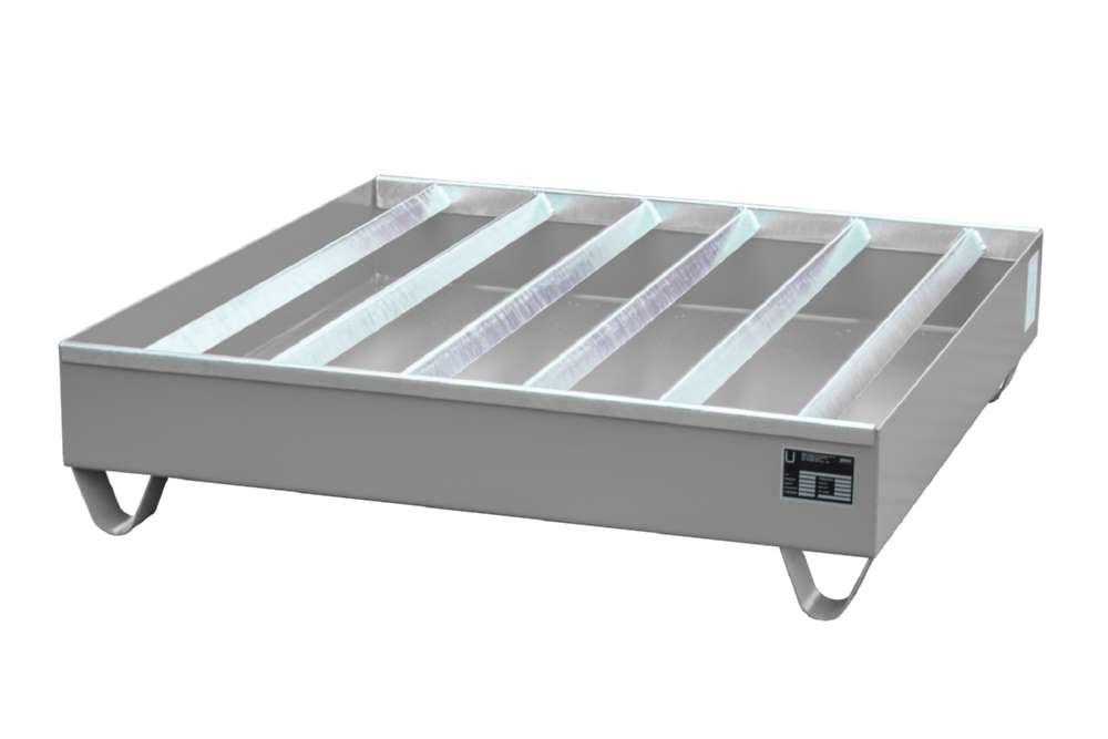 Produktbild Bauer Profilwanne PW 200 4 1200 x 285 x 1200 mm lackiert mausgrau