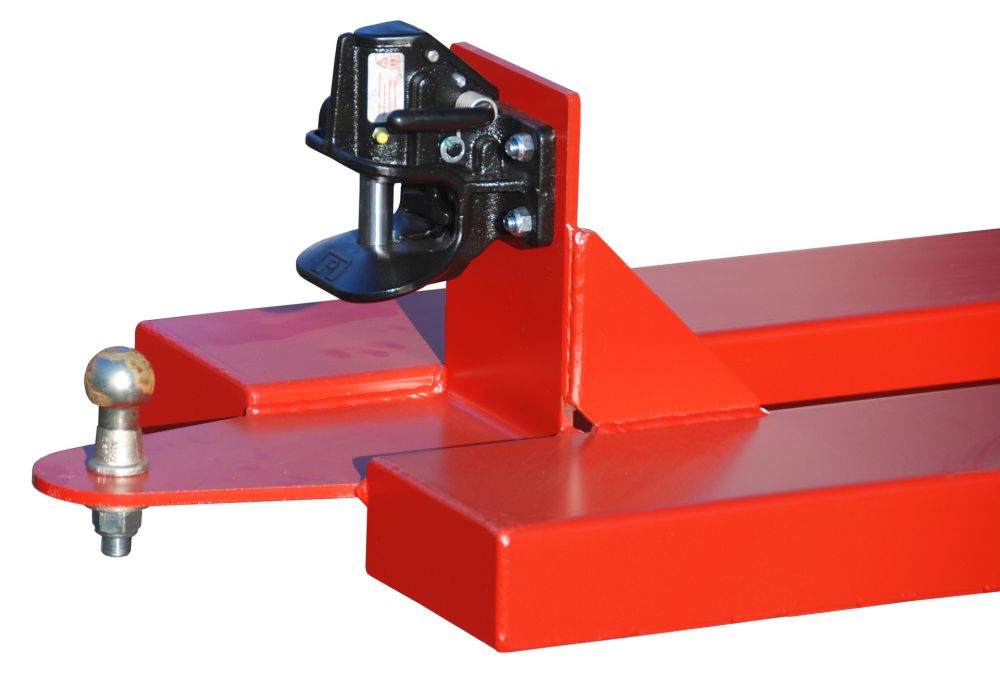 Produktbild Bauer Rangierhilfe RH-RAK lackiert in der Farbe Feuerrot bild 2