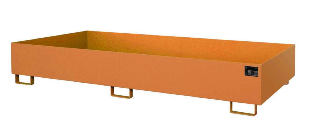 Produktbild Bauer Regalwanne RW 2700 2 gelborange 2650 x 300 x 1300 mm