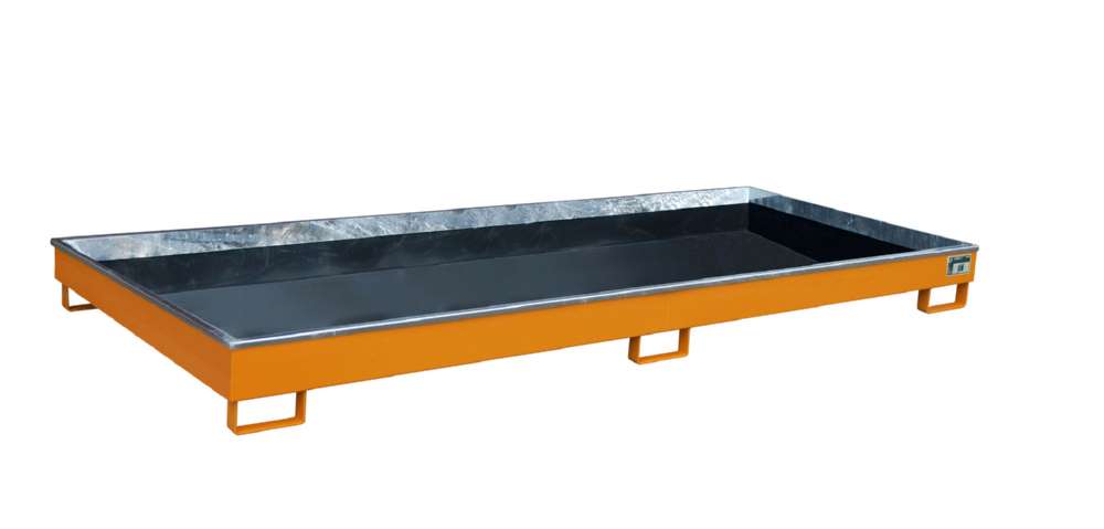 Produktbild Bauer Regalwanne mit Einsatz RW 3300 1 PE gelborange 3265 x 195 x 1315 mm