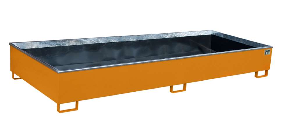 Produktbild Bauer Regalwanne mit Einsatz RW 3300 3 PE gelborange