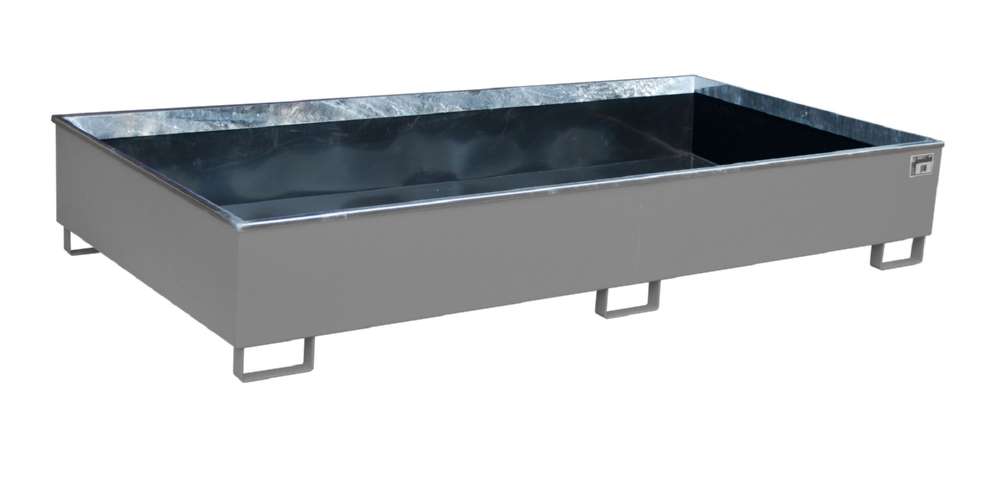 Produktbild Bauer Regalwanne mit PE Einsatz RW 2700 3 PE mausgrau 2665 x 440 x 1315 mm