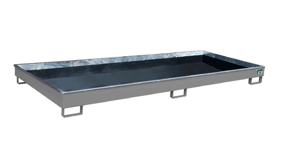 Produktbild Bauer Regalwanne mit Einsatz RW 3300 1 PE mausgrau 3265 x 195 x 1315 mm