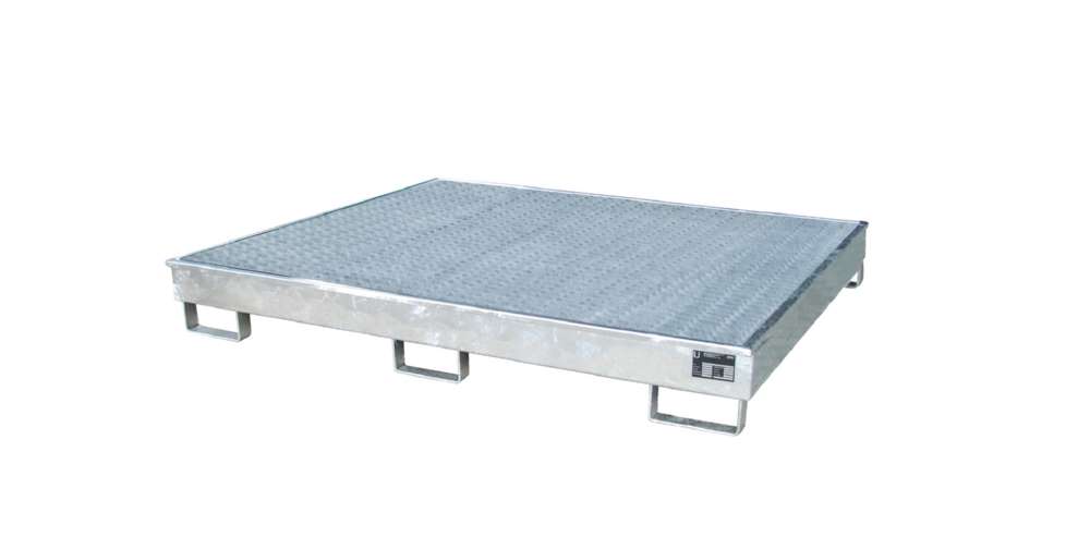 Produktbild Bauer Regalwanne mit PE Einsatz RW GR 1800 PE feuerverzinkt 1765 x 255 x 1315 mm