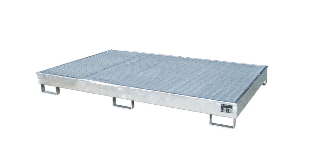 Produktbild Bauer Regalwanne mit Einsatz RW GR 2200 1 PE feuerverzinkt 2165 x 230 x 1315 mm