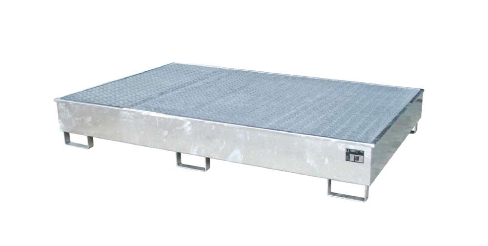 Produktbild Bauer Regalwanne mit Einsatz RW GR 2200 2 PE feuerverzinkt 2165 x 510 x 1315 mm