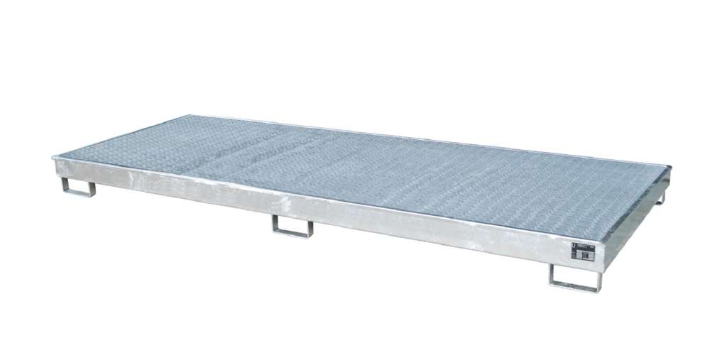 Produktbild Bauer Regalwanne mit Einsatz RW GR 3300 1 PE feuerverzinkt 3265 x 195 x 1315 mm