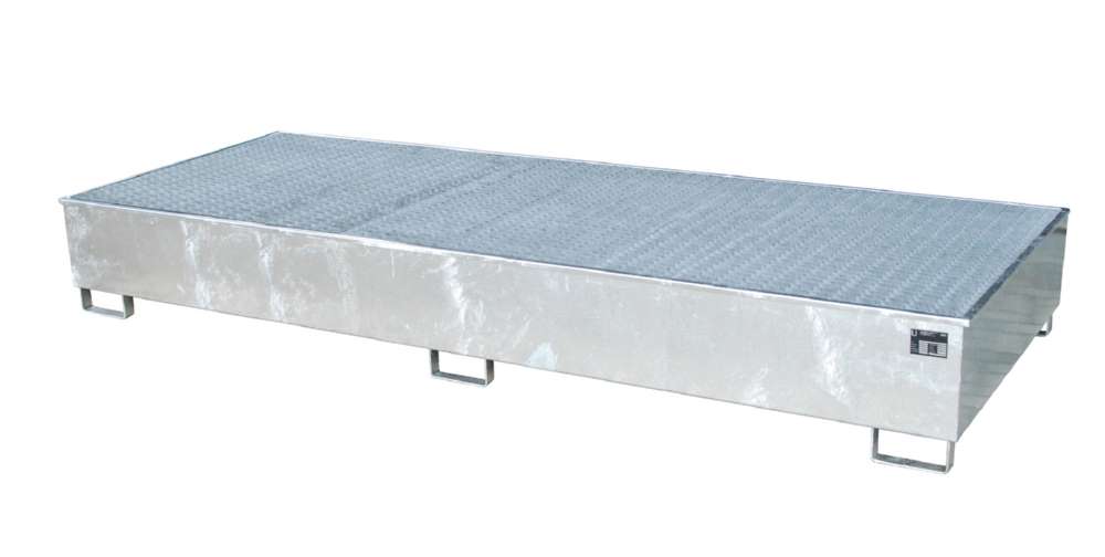 Produktbild Bauer Regalwanne mit Einsatz RW GR 3300 3 PE feuerverzinkt Breite 3265 mm