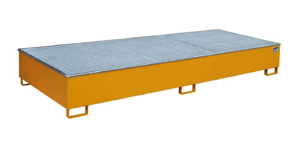 Produktbild Bauer Regalwanne mit Einsatz RW GR 3300 3 PE gelborange