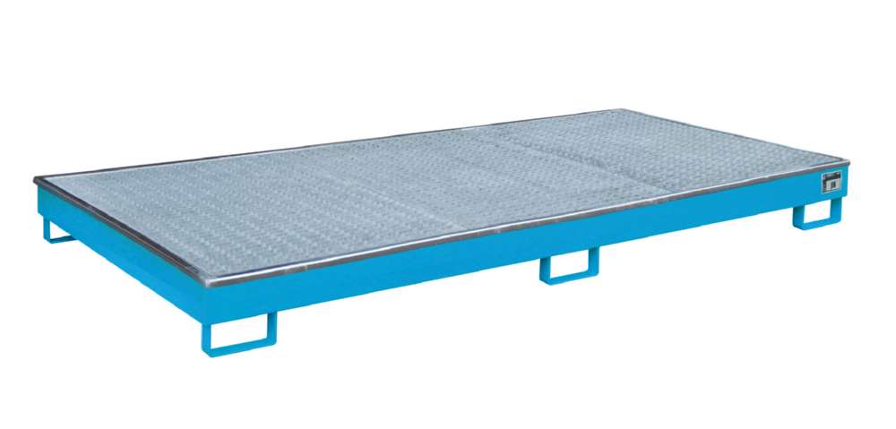 Produktbild Bauer Regalwanne mit Einsatz RW GR 2700 1 PE lichtblau 2665 x 210 x 1315 mm