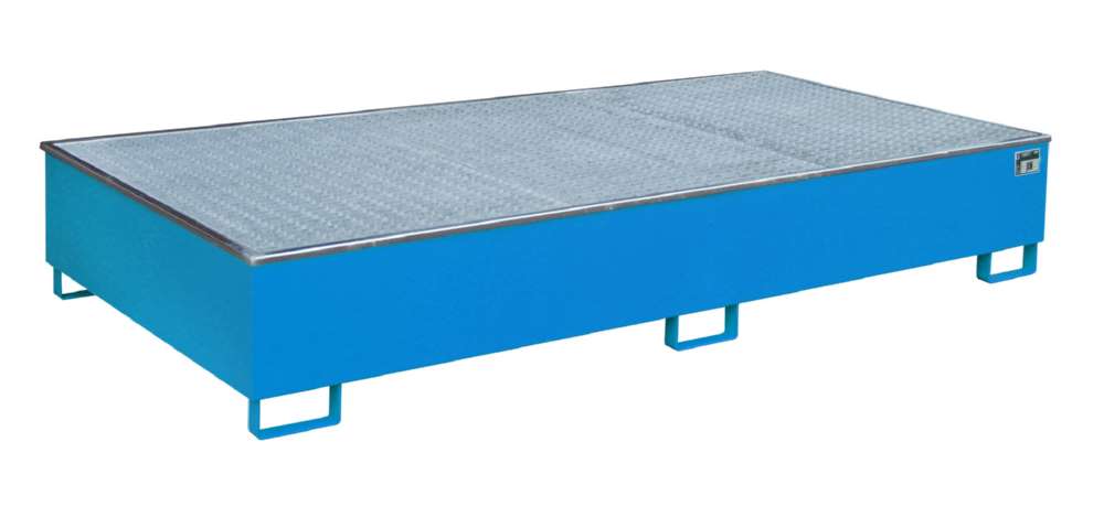 Produktbild Bauer Regalwanne mit Einsatz RW GR 2700 3 PE lichtblau 2665 x 440 x 1315 mm