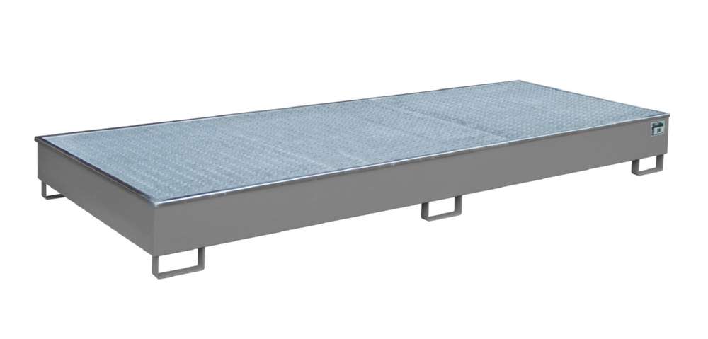 Produktbild Bauer Regalwanne mit Einsatz RW GR 3300 2 PE mausgrau