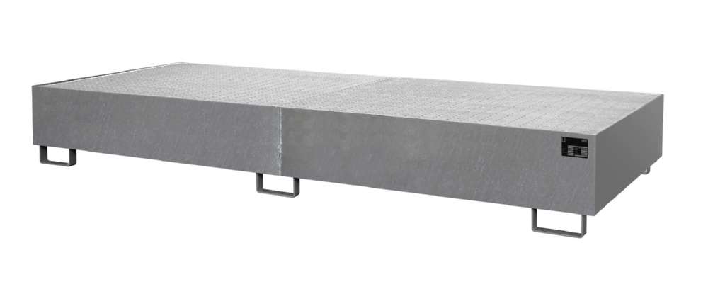 Produktbild Bauer Regalwanne RW GR 3300 2 feuerverzinkt 3250 x 265 x 1300 mm