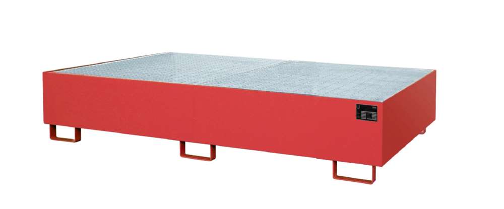 Produktbild Bauer Regalwanne RW GR 2700 2 feuerrot 2650 x 300 x 1300 mm