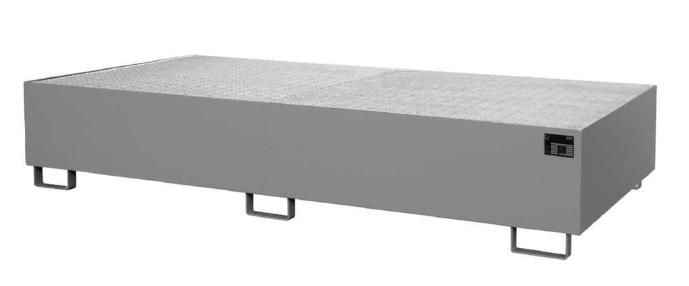 Produktbild Bauer Regalwanne RW GR 2700 3 mausgrau 2650 x 435 x 1300 mm