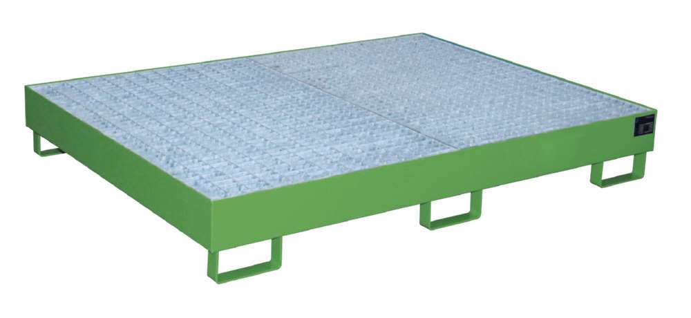 Produktbild Bauer Regalwanne RW GR 1800 resedagrün 1750 x 250 x 1300 mm