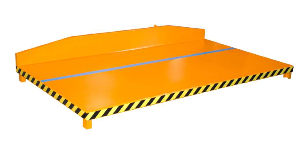 Produktbild Bauer Restgitter Palette RGP-1 lackiert gelborange Kippen in jeder Höhe