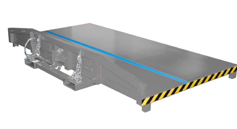 Produktbild Bauer Restgitter Palette RGP-1 lackiert mausgrau 1540 x 2500 x 375 mm bild 2