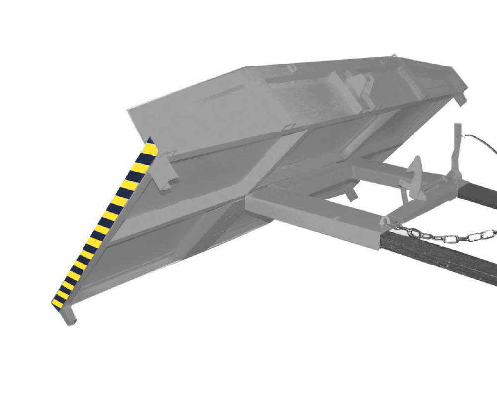 Produktbild Bauer Restgitter Palette RGP-2 lackiert mausgrau Kippen in jeder Höhe