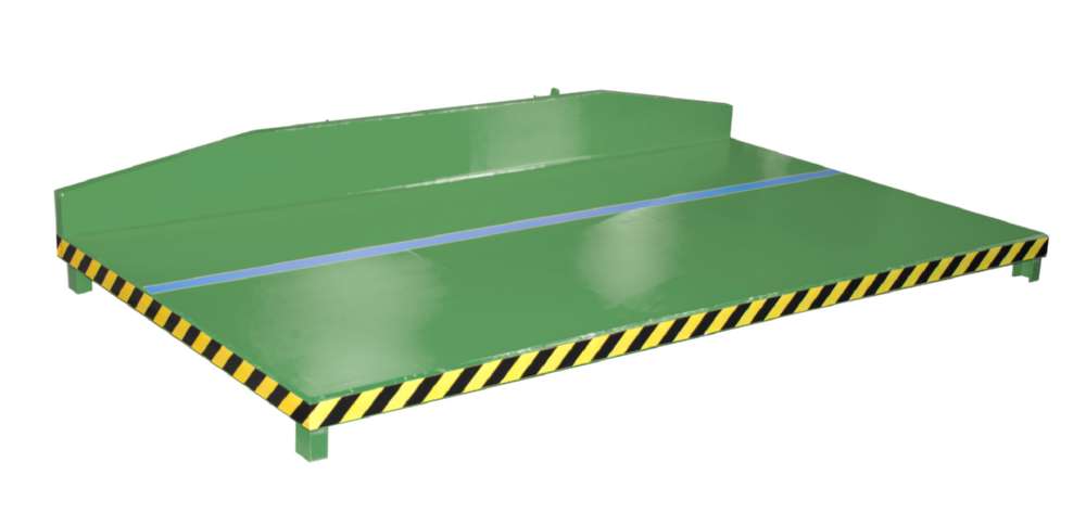 Produktbild Bauer Restgitter Palette RGP-1 lackiert resedagrün 1540 x 2500 x 375 mm