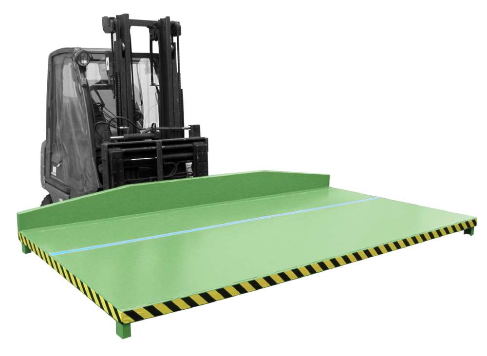 Produktbild Bauer Restgitter Palette RGP-3 lackiert resedagrün 1790 x 4000 x 375 mm