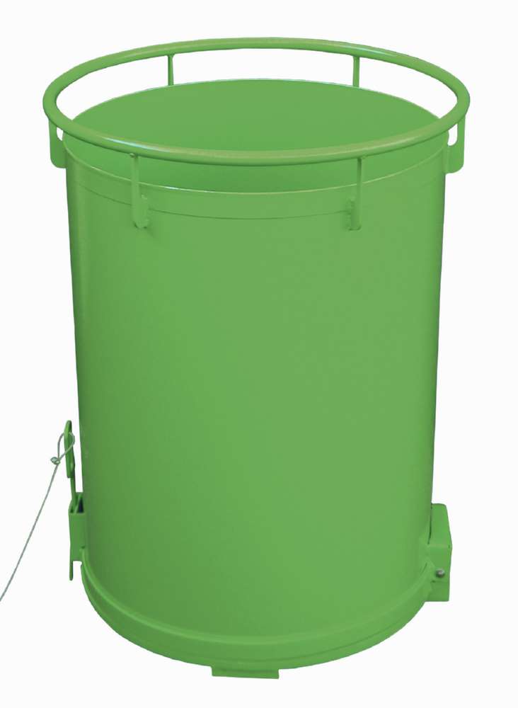 Produktbild Bauer Rundbehälter RB 450 lackiert resedagrün Durchmesser 865 mm bild 2