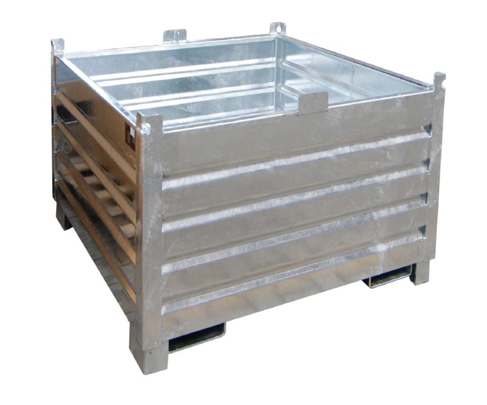 Produktbild Bauer Sammelbehälter System SBS 1000 feuerverzinkt 1200 x 850 x 1200 mm