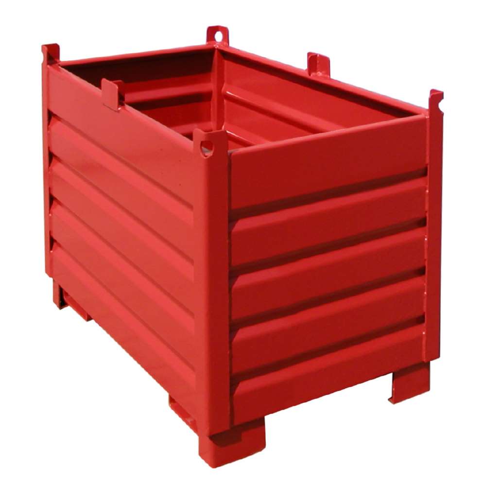 Produktbild Bauer Sammelbehälter System SBS 500 feuerrot 1200 x 850 x 600 mm