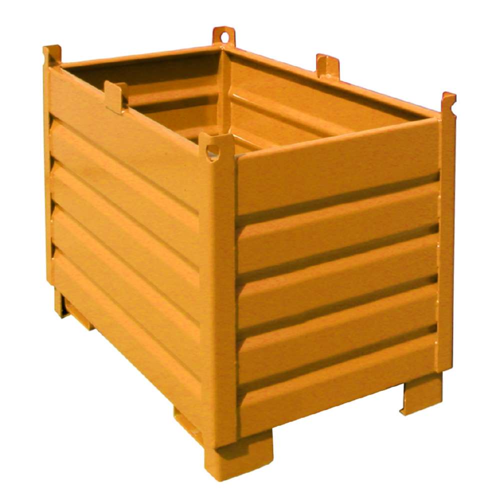 Produktbild Bauer Sammelbehälter System SBS 500 gelborange 1200 x 850 x 600 mm