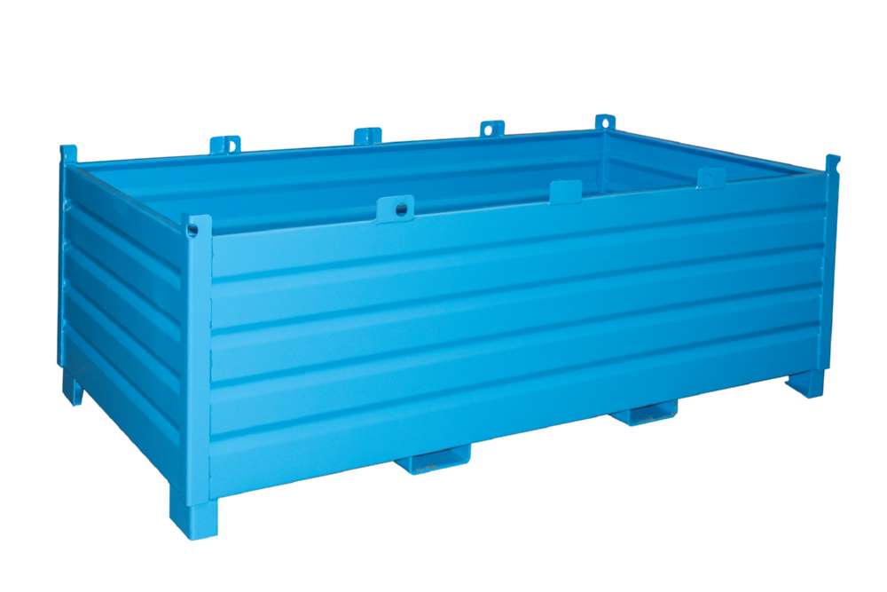 Produktbild Bauer Sammelbehälter System SBS 2000 lichtblau 2400 x 850 x 1200 mm bild 2