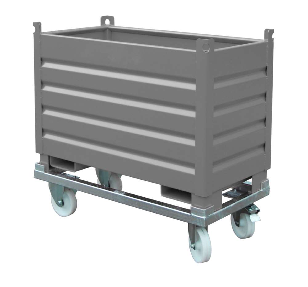 Produktbild Bauer Sammelbehälter System SBS 500 mausgrau 1200 x 850 x 600 mm bild 2