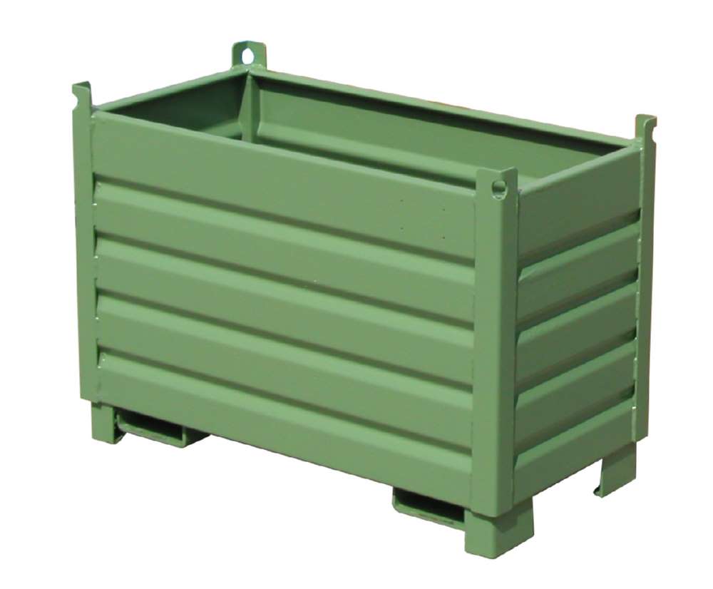 Produktbild Bauer Sammelbehälter System SBS 500 resedagrün 1200 x 850 x 600 mm