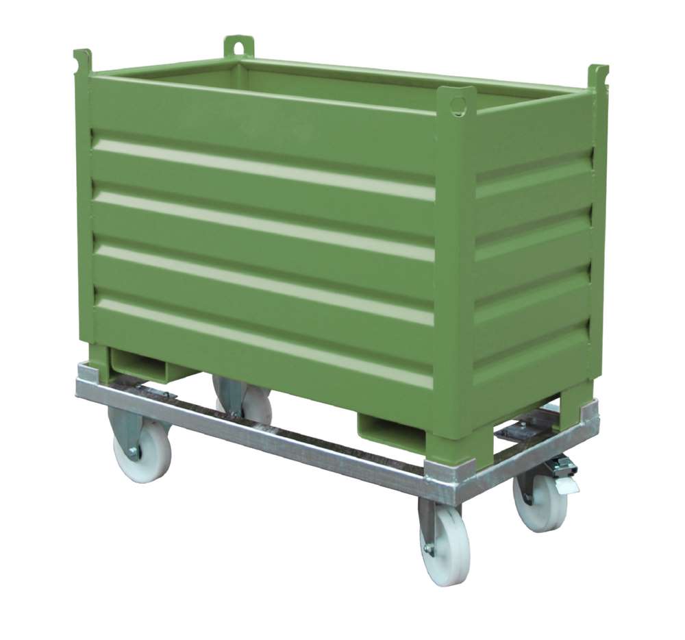 Produktbild Bauer Sammelbehälter System SBS 500 resedagrün 1200 x 850 x 600 mm bild 2