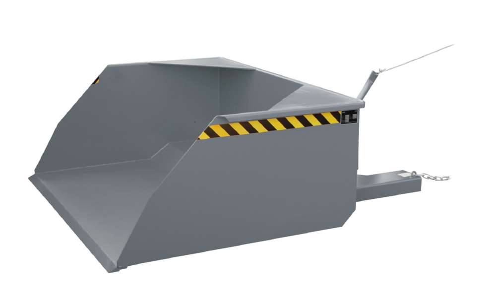 Produktbild Bauer Schaufel BSE 100 Tragfähigkeit bis 2000 kg lackiert mausgrau