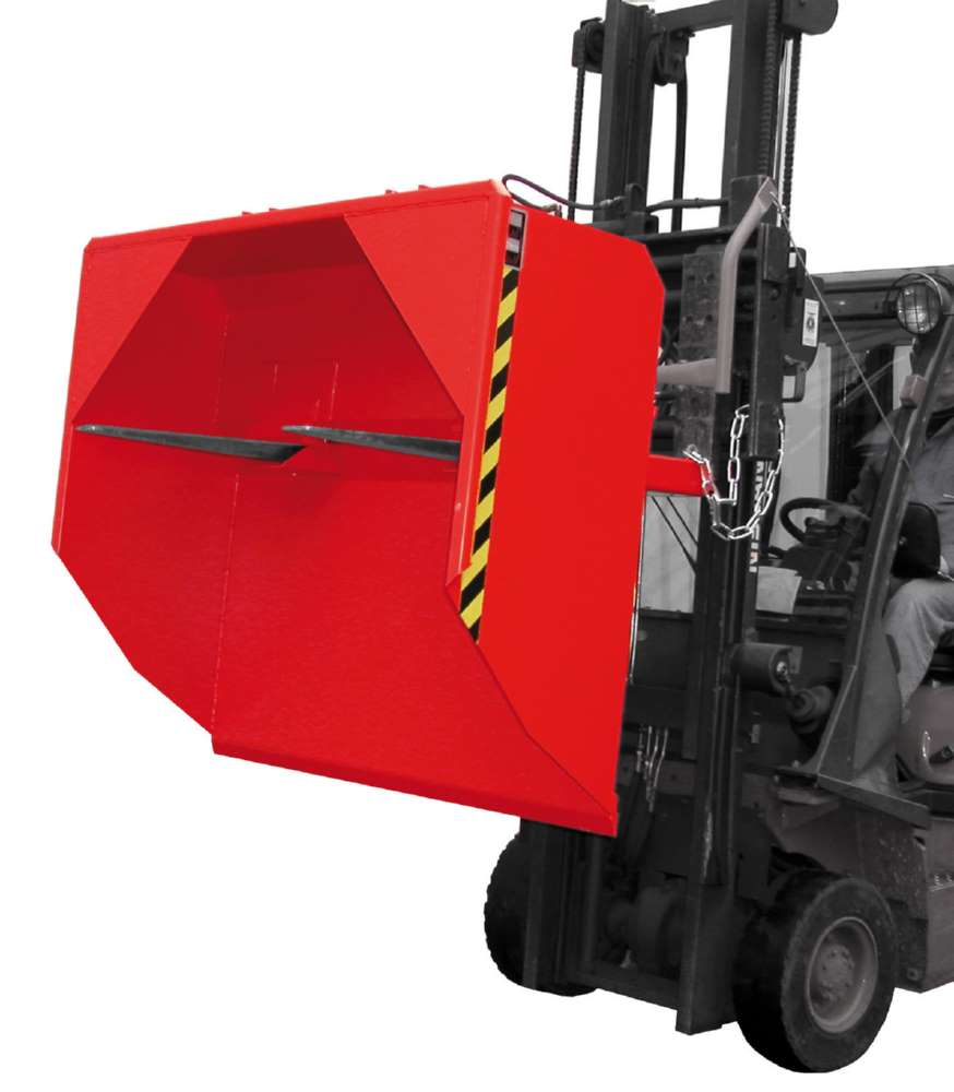 Produktbild Bauer Schaufel BSM 100 Tragfähigkeit bis 2000 kg lackiert feuerrot