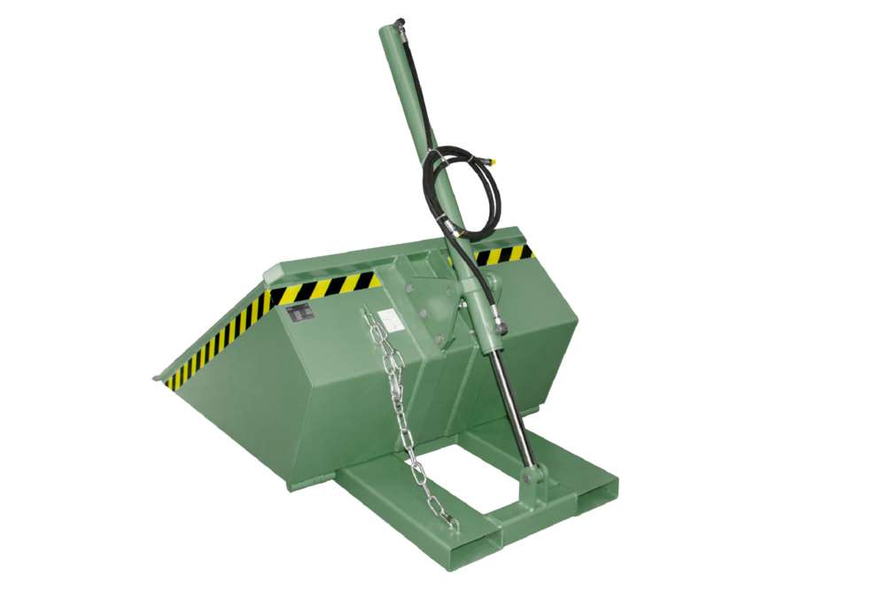 Produktbild Bauer Schaufel DGS 500 mit Doppelgelenk lackiert resedagrün RAL 6011 bild 3