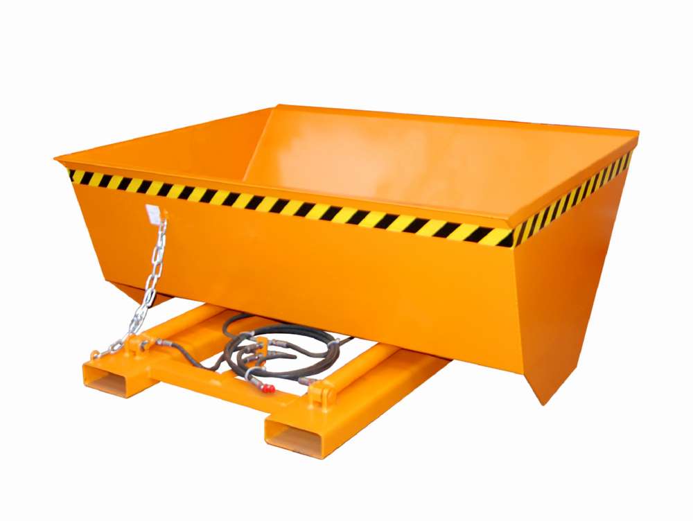 Produktbild Bauer Schaufel HVR 100 Tragfähigkeit bis 2000 kg lackiert gelborange Breite 1830 mm