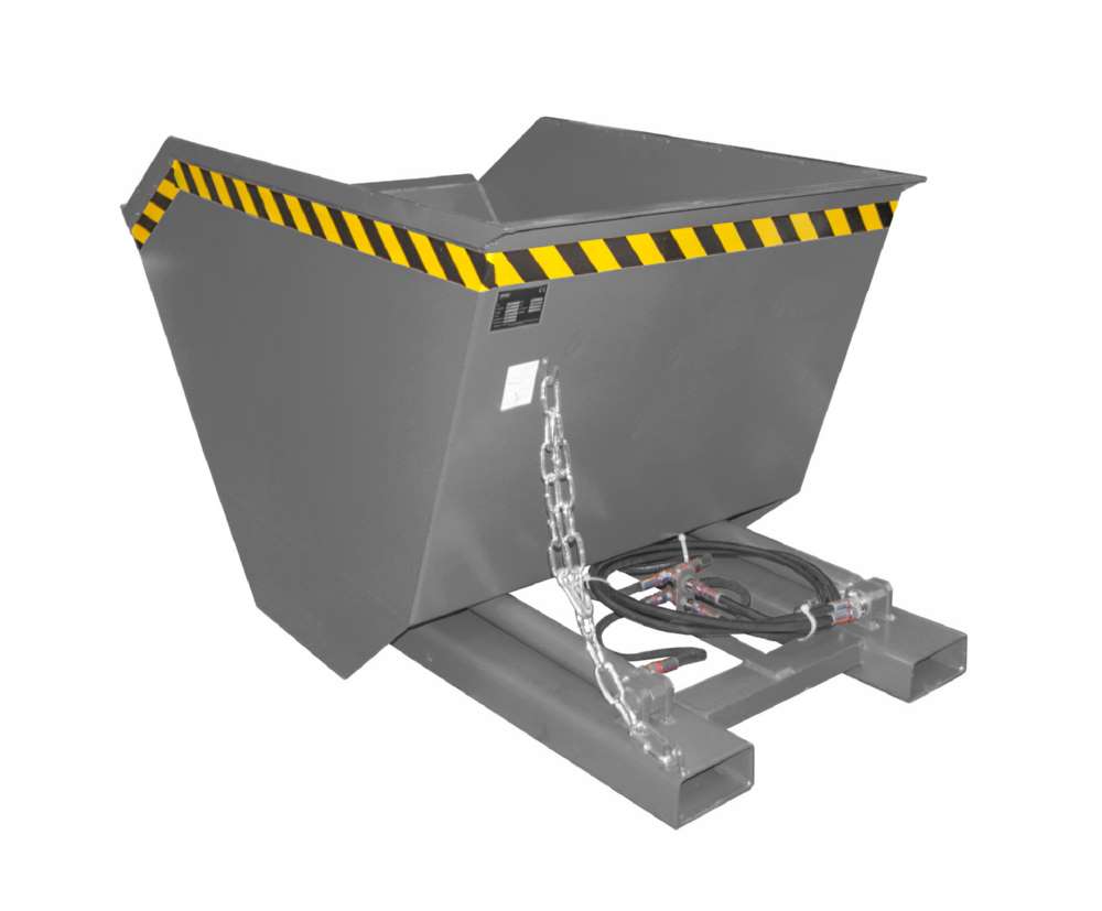 Produktbild Bauer Schaufel HVR 80 L Tragfähigkeit bis 1600 kg lackiert mausgrau RAL 7005