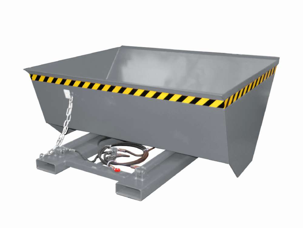 Produktbild Bauer Schaufel HVR 100 Tragfähigkeit bis 2000 kg lackiert mausgrau RAL 7005