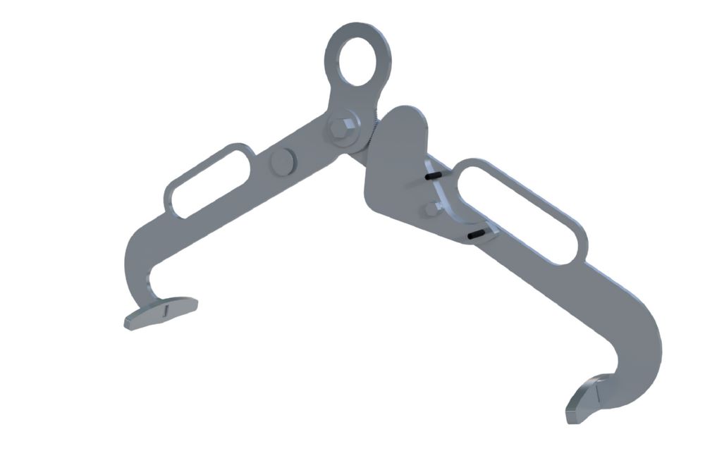 Produktbild Bauer Scherengreifer LG 60 Spannmaß 600 mm verzinkt