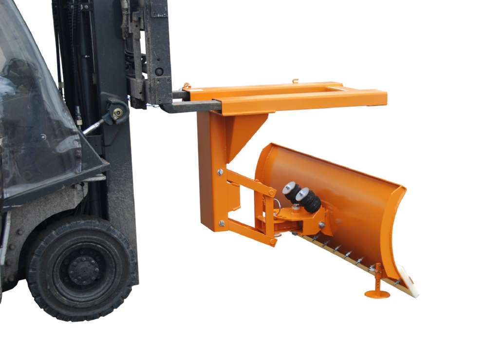 Produktbild Bauer Schneepflug SCH PV 210 gelborange 2100 x 795 x 1000 mm bild 3