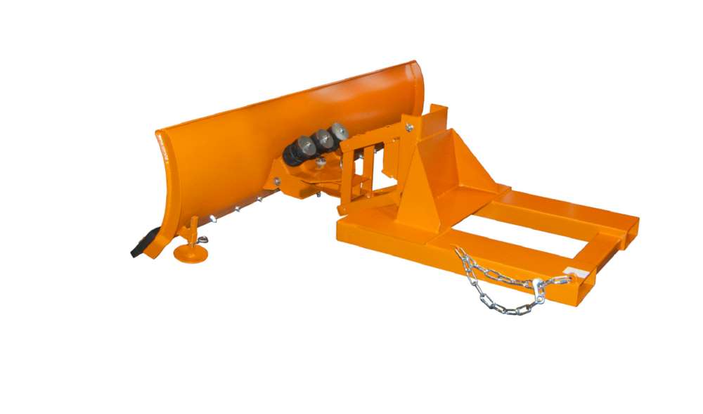 Produktbild Bauer Schneepflug SCH UG 150 gelborange 1500 x 635 x 1720 mm bild 2