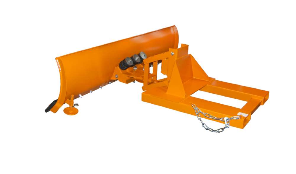 Produktbild Bauer Schneepflug SCH UG 180 gelborange 1800 x 630 x 1720 mm bild 2