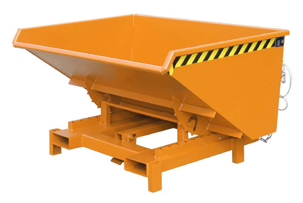 Produktbild Bauer Schwerlast-Kipper SK 900 Tragkraft 4000 kg lackiert in der Farbe Gelborange