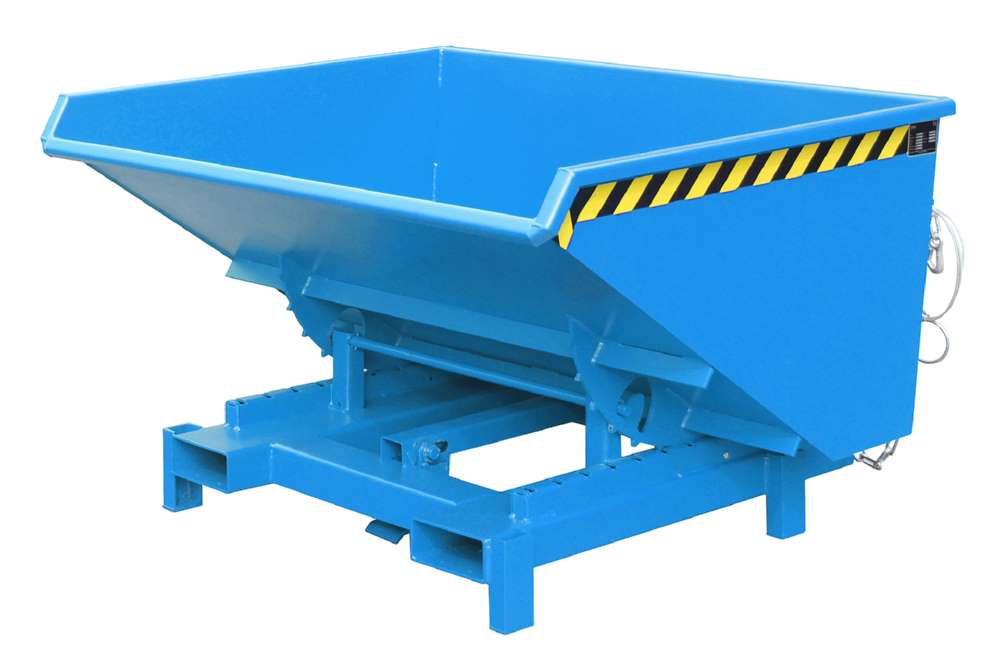 Produktbild Bauer Schwerlast-Kipper SK 900 Tragkraft 4000 kg lackiert in der Farbe Lichtblau