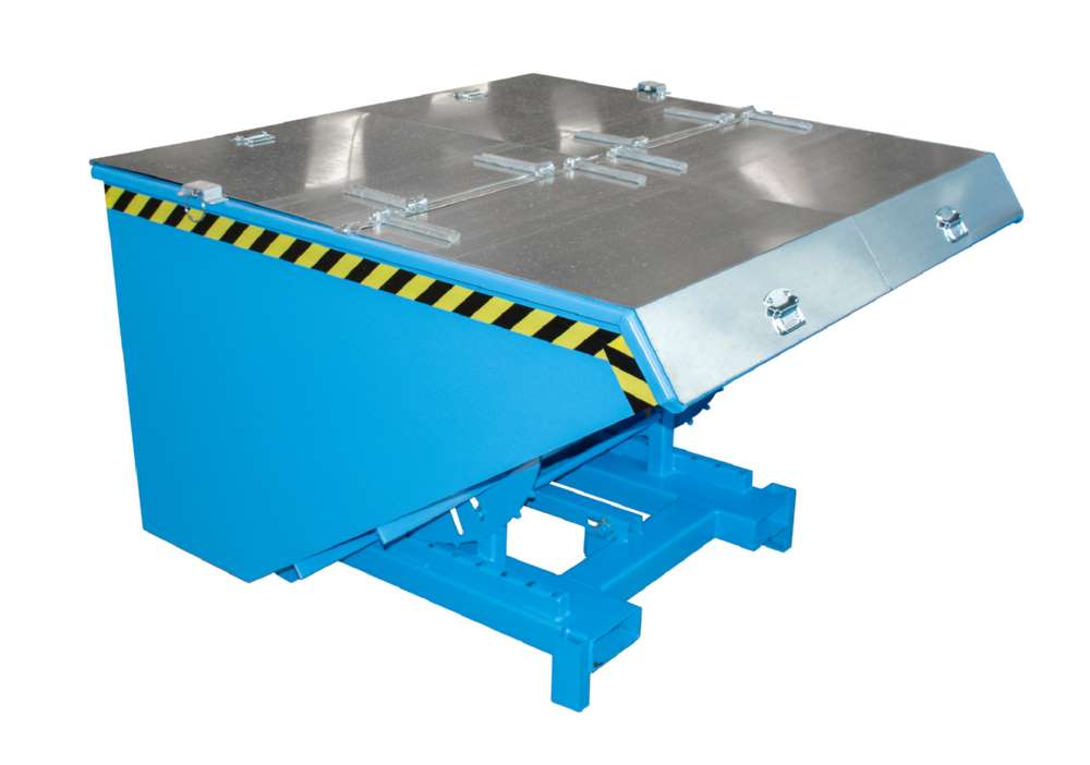 Produktbild Bauer Schwerlast-Kipper SK 2100 lackiert in der Farbe Lichtblau bild 2